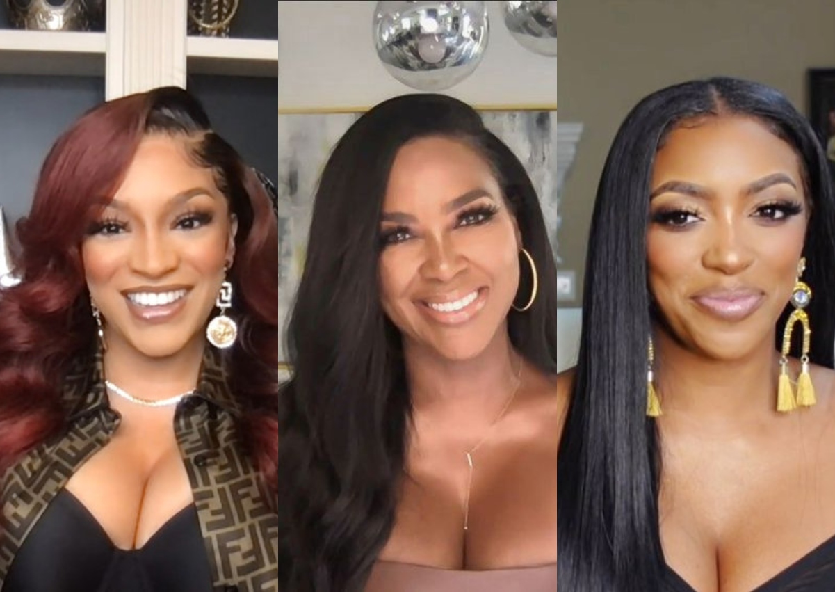 RHOA's Drew Sidora Tells Kenya Moore to "Shut the F--k Up" After Kenya Calls Her a "Nut Job" and "Pathological Liar," Plus Kenya Disses Her and Porsha as "Disrespectful and Inconsiderate" for Being Late