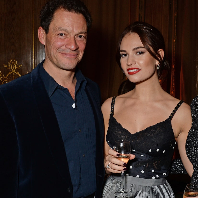 Lily James Says 'There's A Lot to Say' About Those Scandalous Dominic West Photos