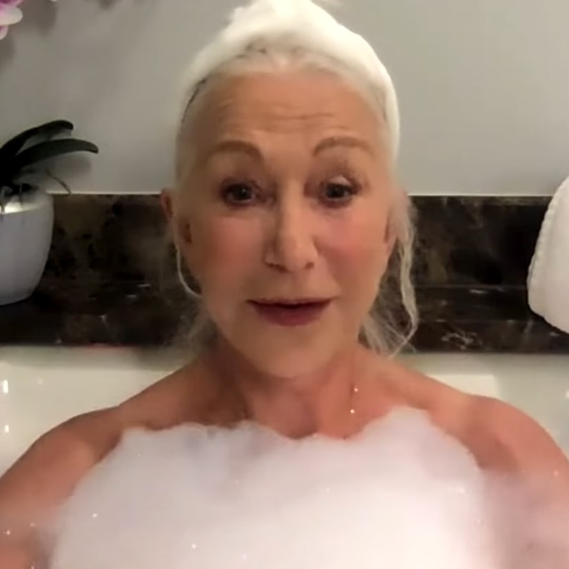 Helen Mirren Zooms From Her Bathtub for Tonight Show Interview: 'I'm Running Out of Bubbles'