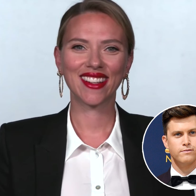 Scarlett Johansson Details Covid Wedding to Colin Jost