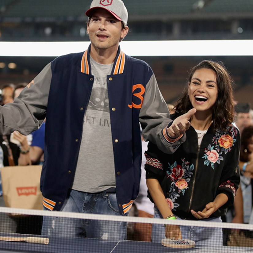 Ashton Kutcher and Mila Kunis Don't Bathe Kids Until They See Dirt and Twitter Is Having Too Much Fun