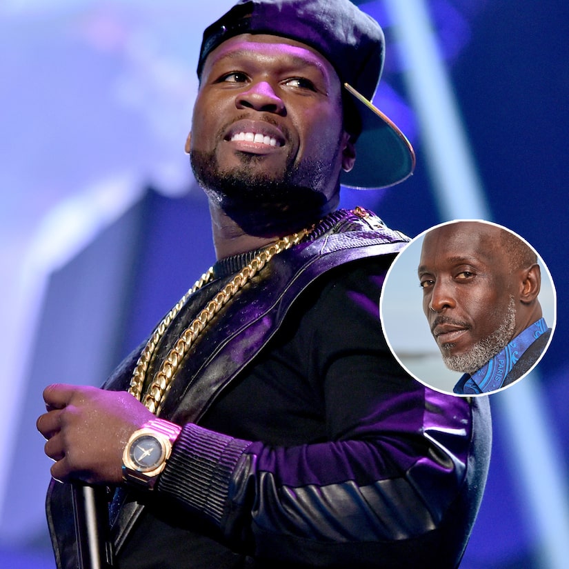 50 Cent Under Fire for 'Disgusting' Michael K Williams Posts After Actor's Death