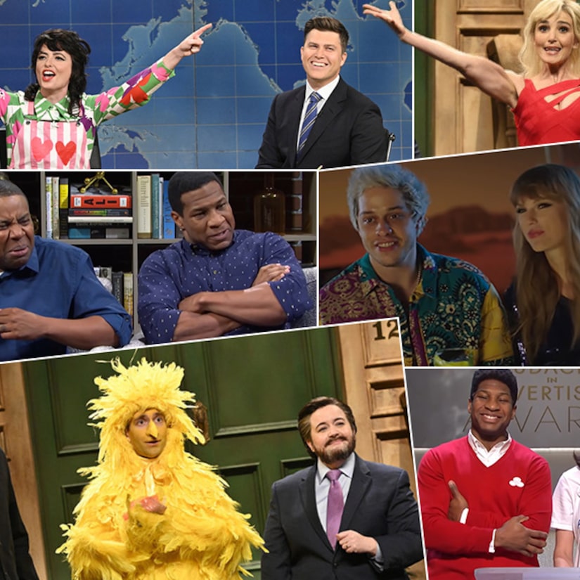 Jonathan Majors SNL Sketches Ranked: Taylor Swift Roasts Newcomers, Ted Cruz, Big Bird and More