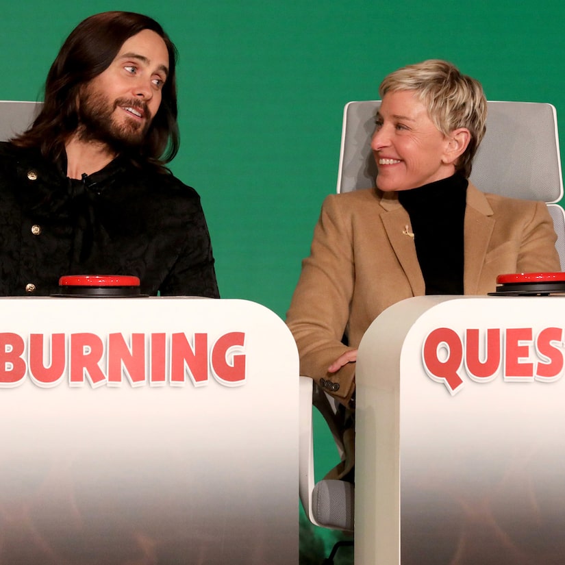 Ellen DeGeneres Teases Jared Leto About 'Making Whoopie' and Eating Croutons Naked