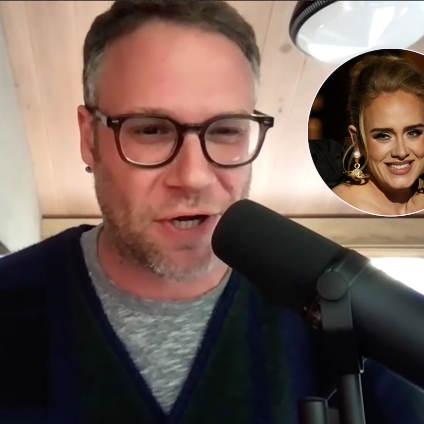 Surprise! Seth Rogen Accidentally 'Smoked a Ton of Weed' Before Attending Adele's TV Special