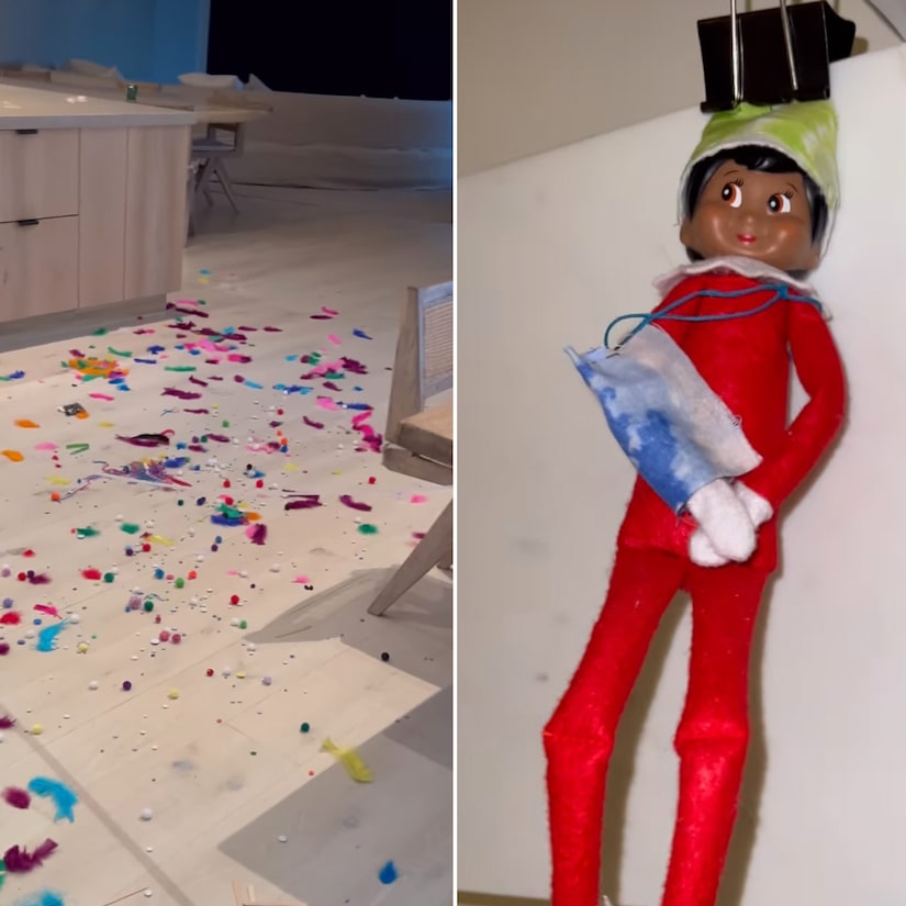 Saint West Destroys Kim Kardashian's House, Blames It on Christmas 'Elves'