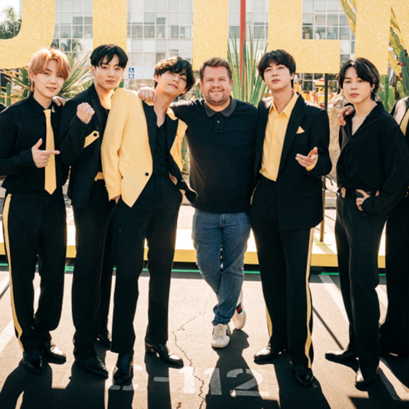 BTS Join James Corden for a Crosswalk Concert Extravaganza