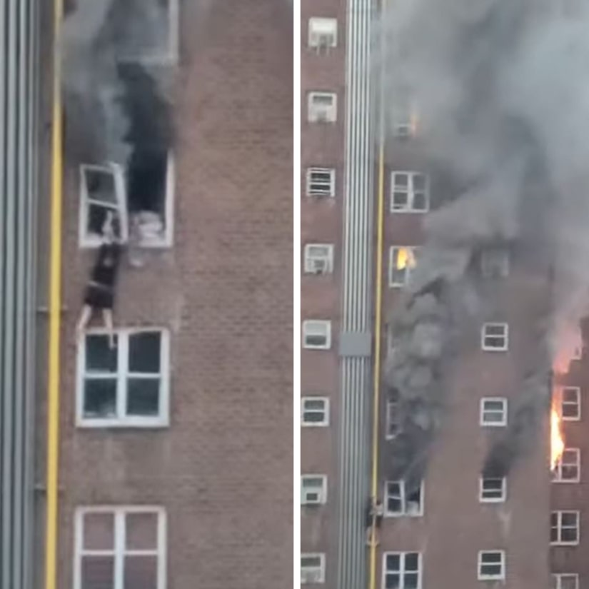 NY Teens' Death Defying Escape From Fatal High Rise Blaze