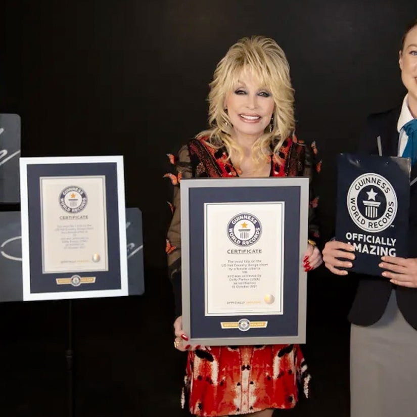 Dolly Parton Breaks Three Guinness World Records