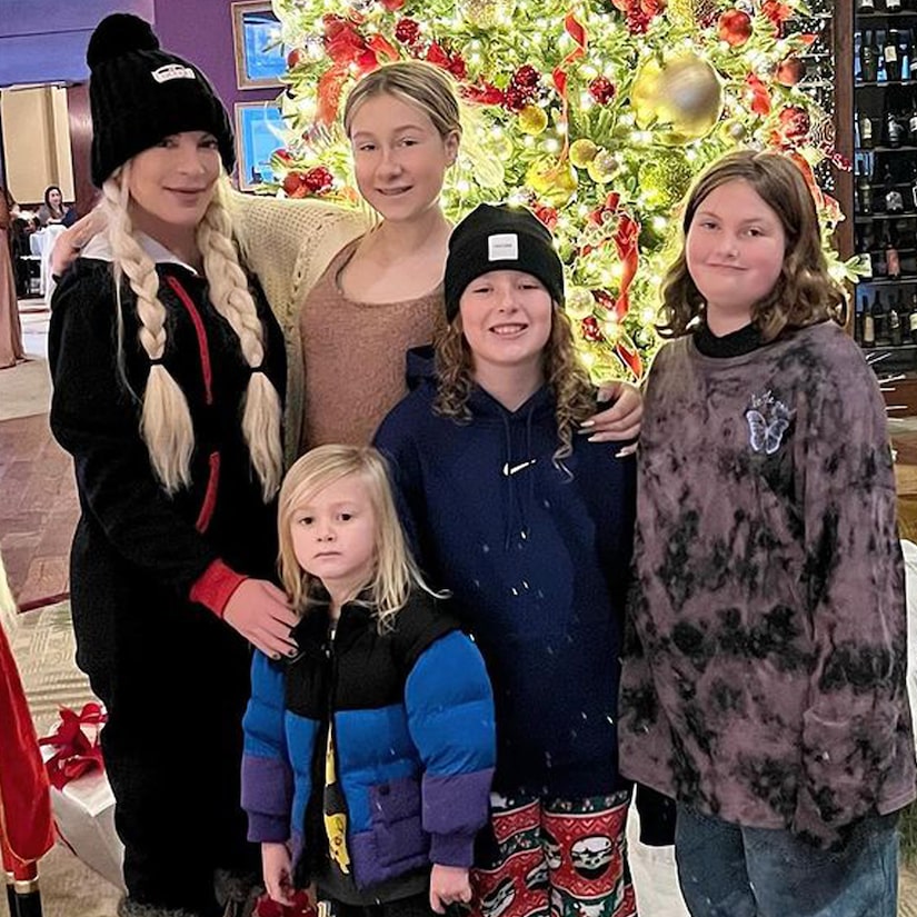 Tori Spelling Says Her 'Entire Family' Has Covid: 'I Feel Useless As a Parent'