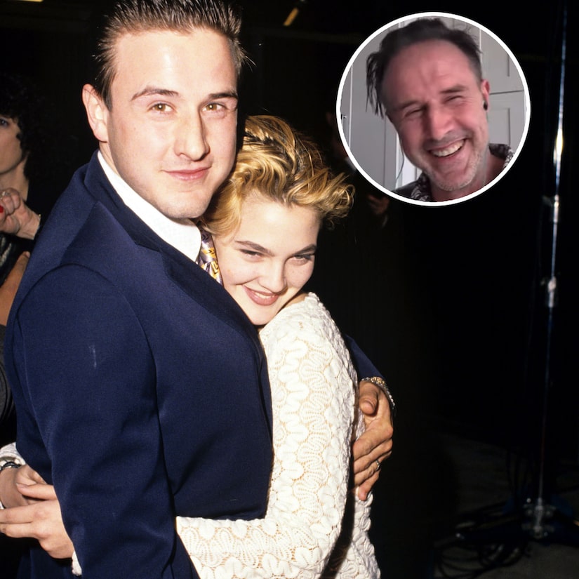 David Arquette Squirms As He Reacts to Drew Barrymore Denying They Ever Dated