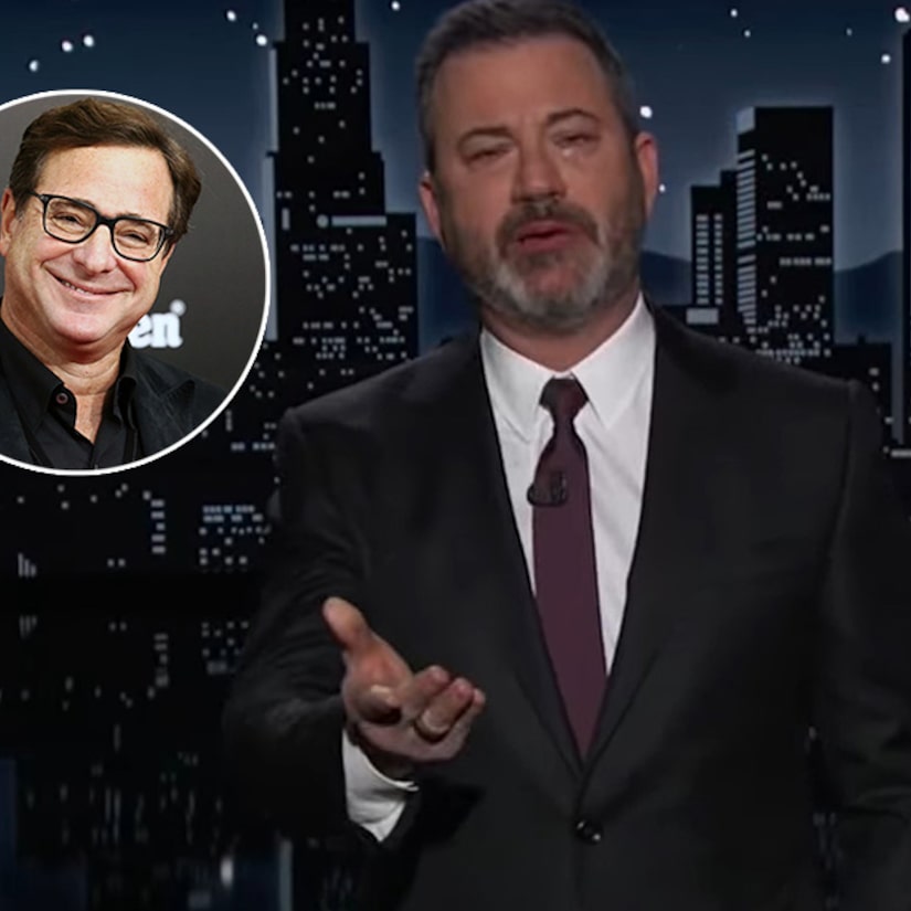 Jimmy Kimmel Chokes Up, Breaks Down During Powerful Tribute to 'Sweetest' Bob Saget