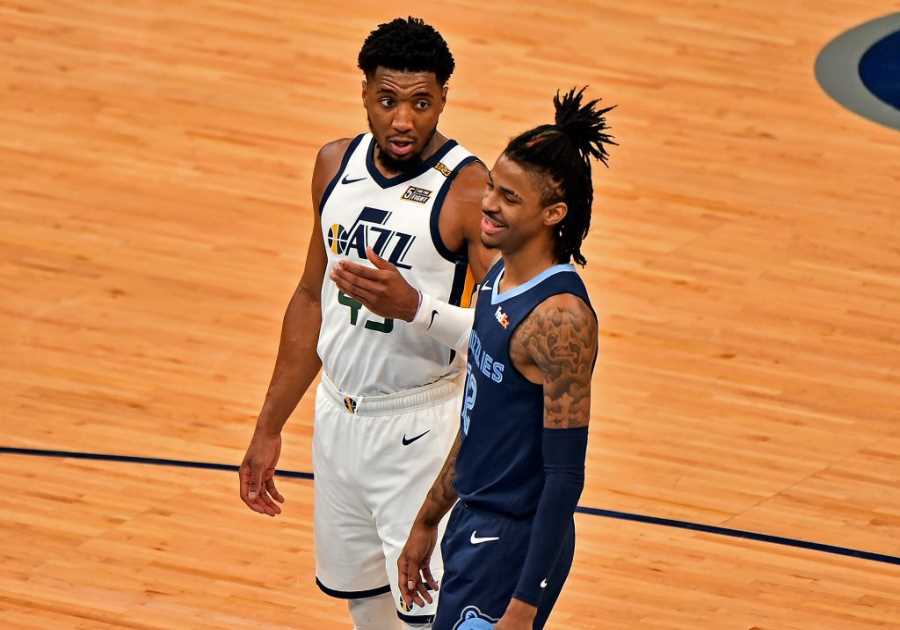 Donovan Mitchell Begs Ja Morant to Save the Slam Dunk Contest
